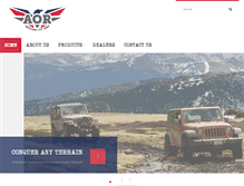 Tablet Screenshot of american-offroad.com